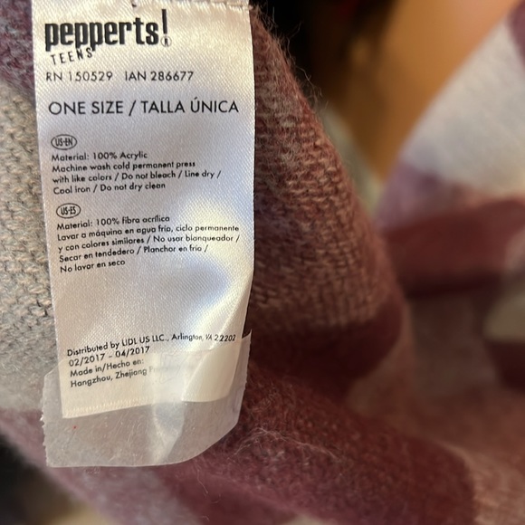 Pepperts! Sweat shawl One Size - Picture 3 of 6